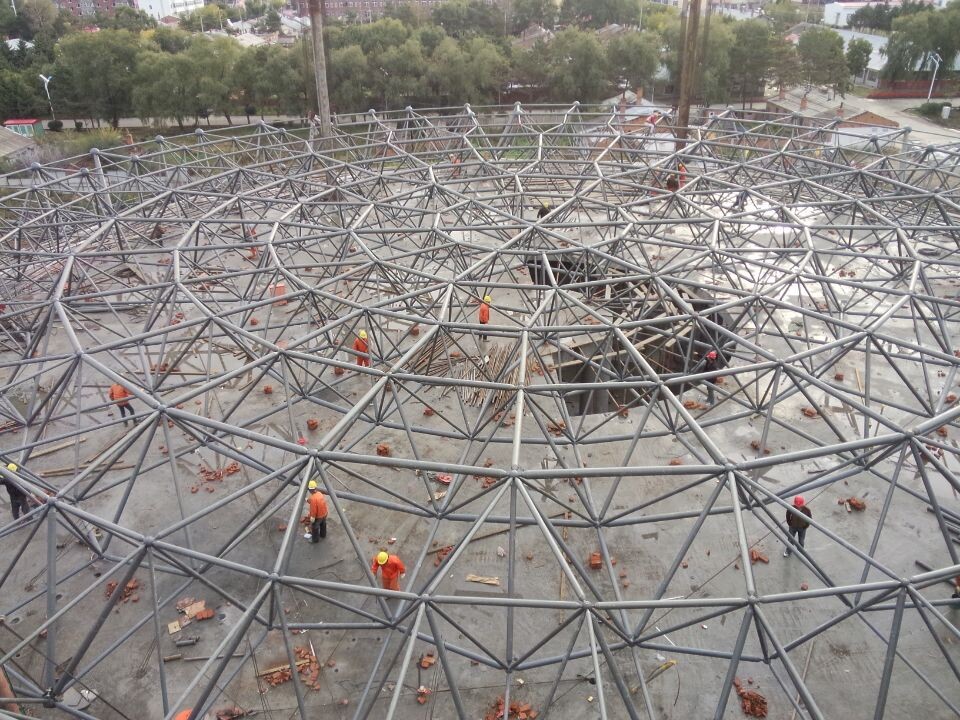 高安全民健身中心网架