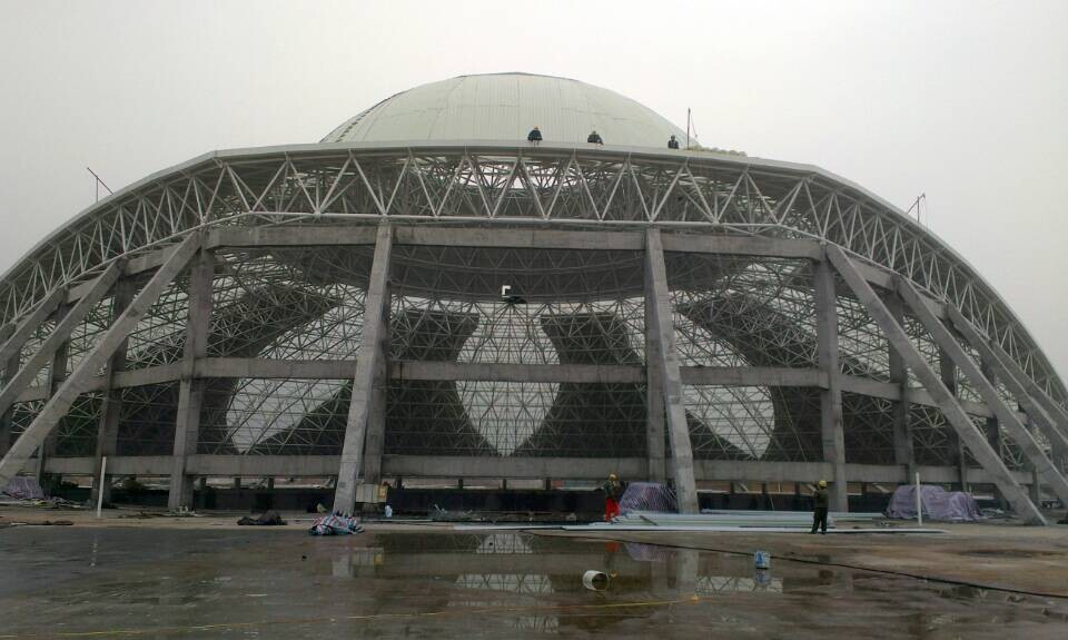 高安温泉馆网架工程